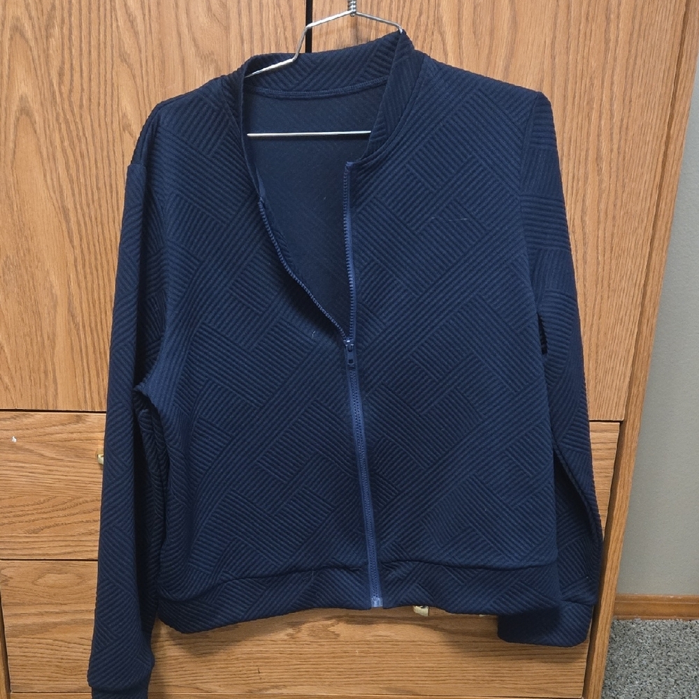 Greg Norman Collection Navy Bomber Jacket